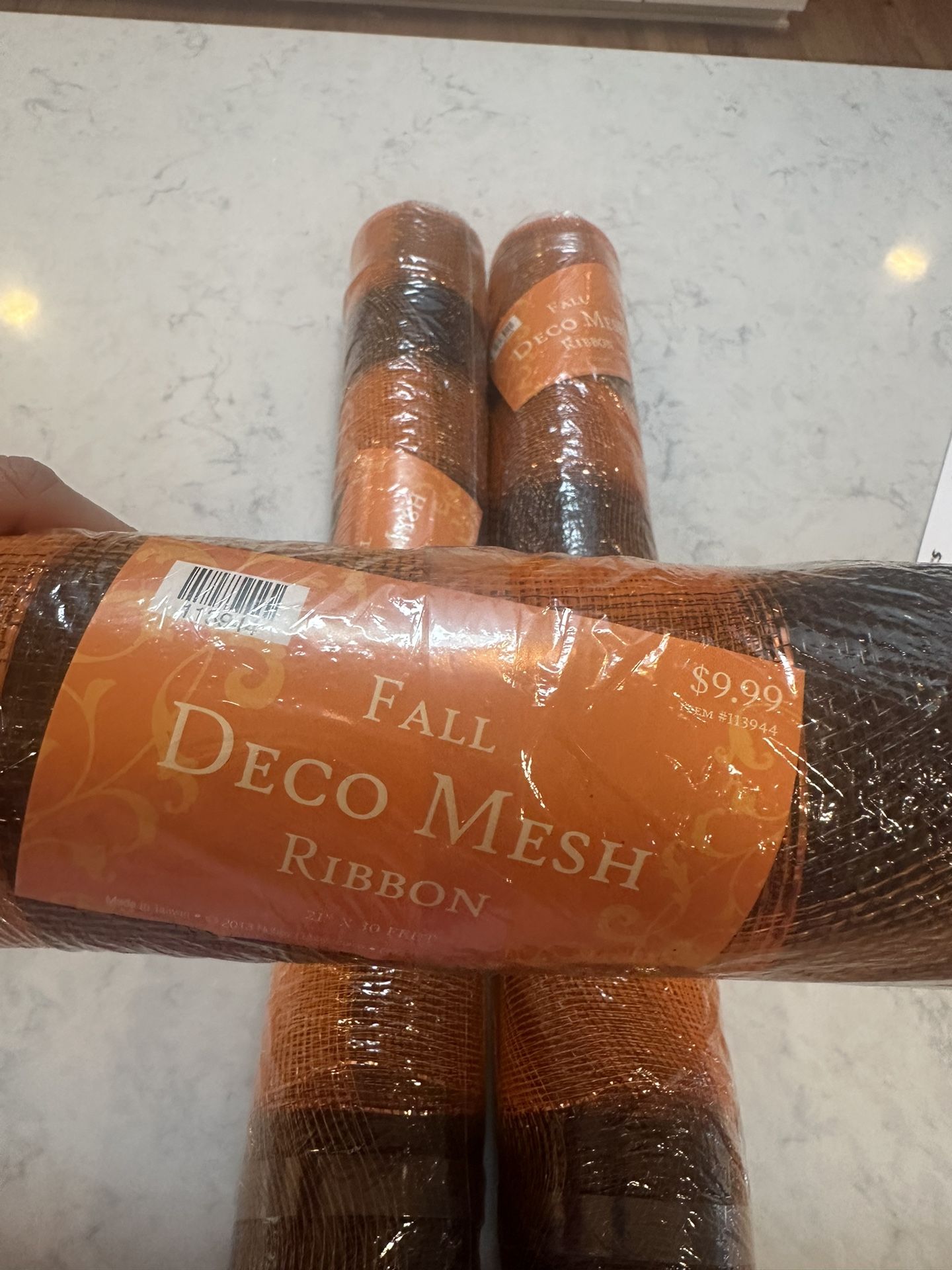Fall Deco Mesh