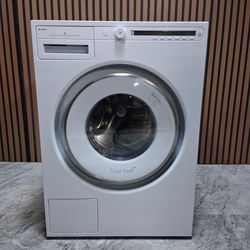 Asko 24 Inch Front Load Washer with 2.1 cu. ft. Capacity, 15 Wash Cycles, 6 Options, Quick Wash - White (W2084W-D-1105)