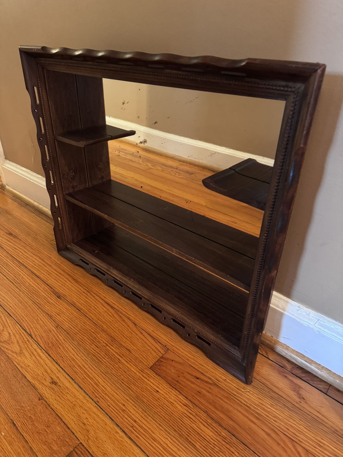 Vintage Shadow Box w/ shelves