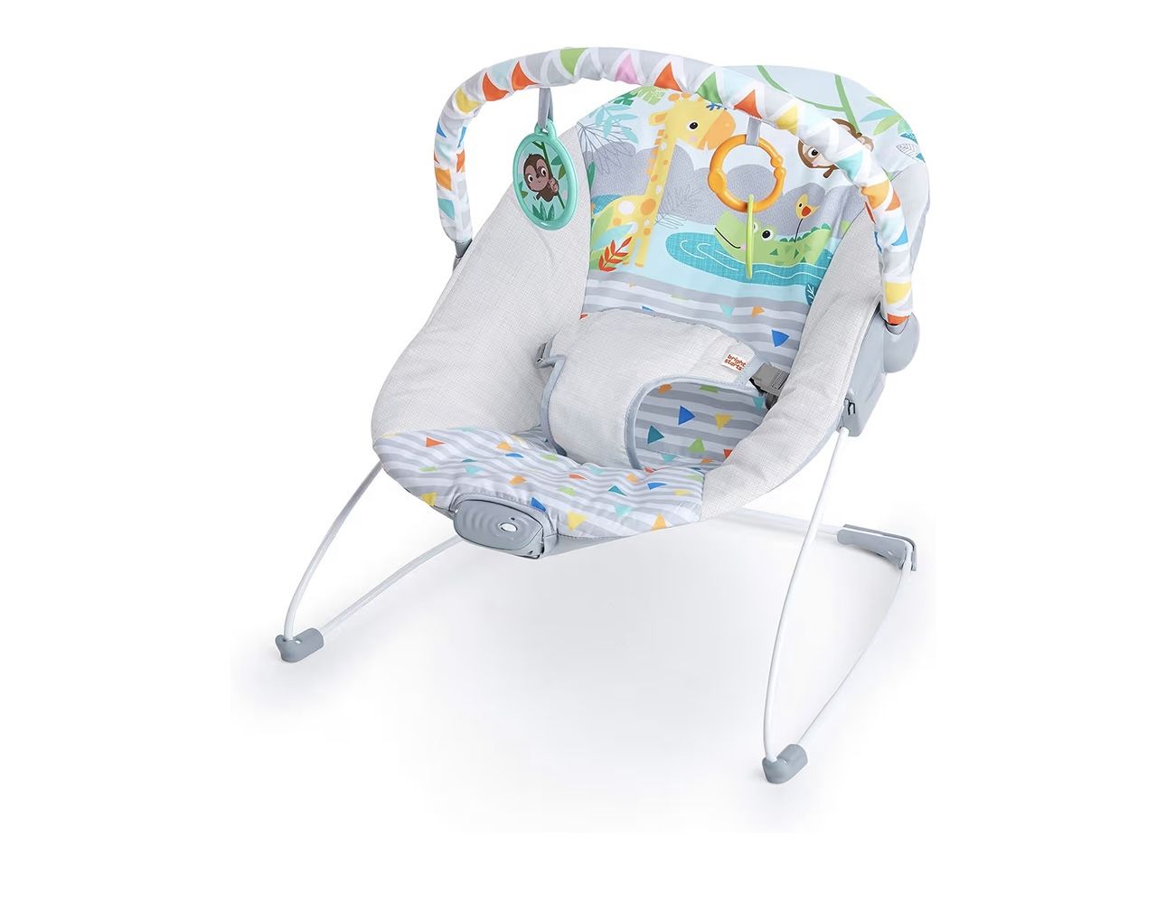 New- Safari Fun Soothing Bouncer with Vibration