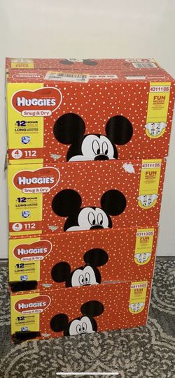 Huggies diapers size 4