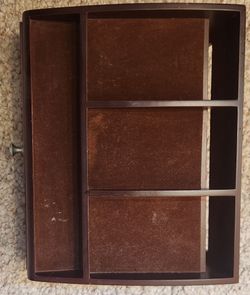 Wooden Desktop Valet Organizer