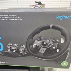 Logitech G920 Racing Wheel & Pedals XBOX Microsoft 