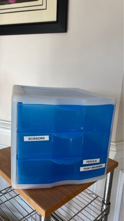 Sterilite 3 drawer storage