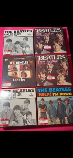 Beatles Target Exclusive 2011 CAN'T BUY ME LOVE 45 with L/XL T-Shirt Sealed Box!