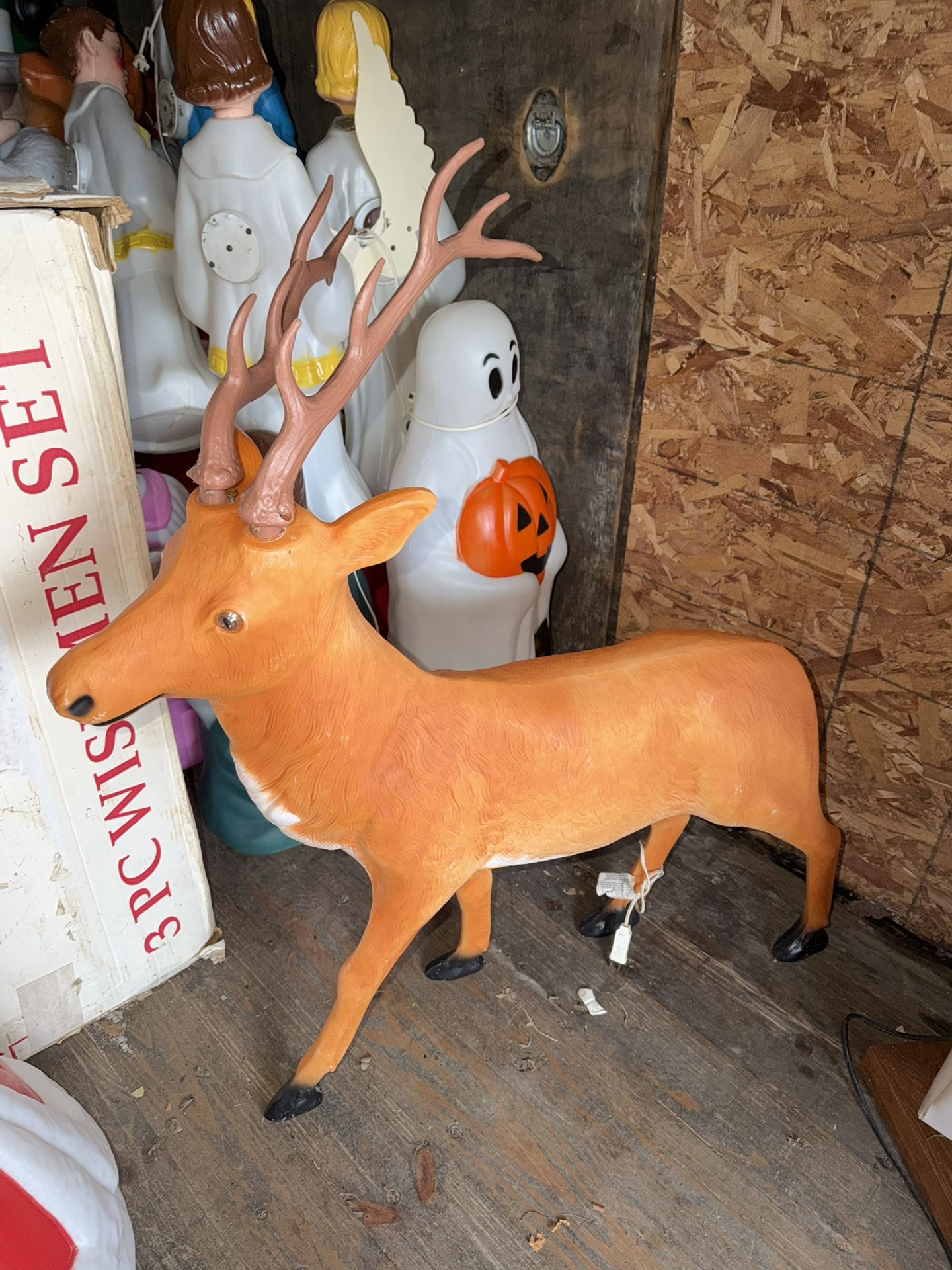 Christmas Reindeer Blow Mold 