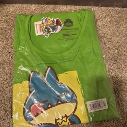 2024 Pokémon Worlds Hawaii Honolulu  Shaved Ice Munchlax Adult 2XL Shirt  Green 