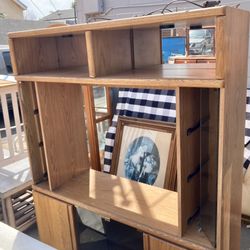 Large Vintage Media Cabinets