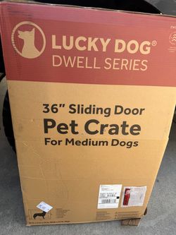 Brand new dog crate