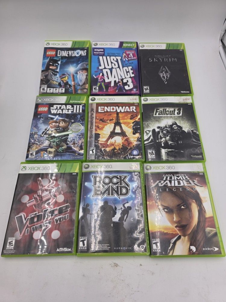 Xbox360 Games $5 Each