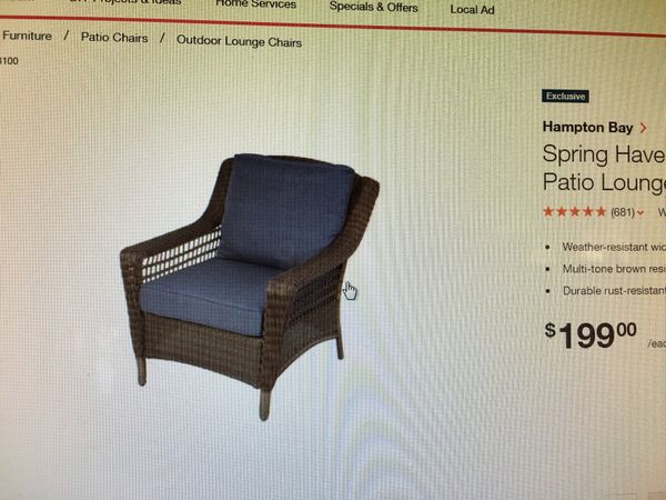 Brand New Wicker Patio Chair For In Scottsdale Az Offerup Open In The Appcontinue To Mobile Website