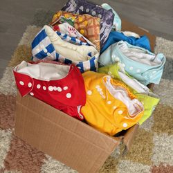 Cloth diapers, liners, and inserts