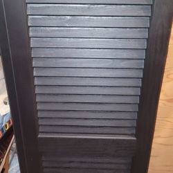 Black Vinyl Shutters