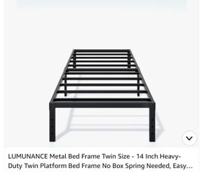 Twin Platform Bed Frame