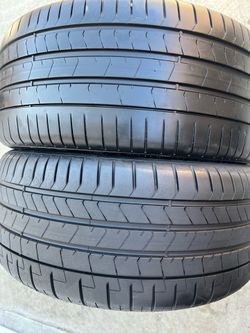 2 llantas 255/35R19 96Y  PIRELLY. P ZERO
