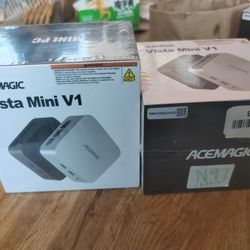 Mini PC Computer ACEMAGIC Vista V1 intel N97(beat N95 N100) 16GB RAM + 512GB SSD WIFI6 DP&HDMI / LAN