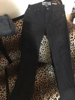 Men's black jeans