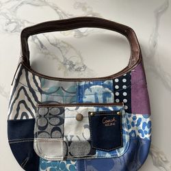 Coach patchwork purse