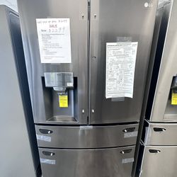 LG 30 Cu French Door Refrige With Fresh Drawer And Craft Ice Maker 