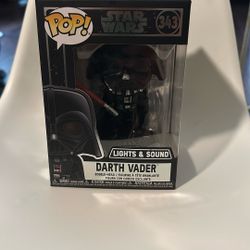 Funko POP Bobble: Star Wars: Darth Vader Electronic, Multicolor