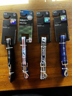 Genuine Merchandise NFL And MLB Pet Collars and Leashes