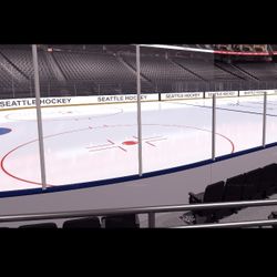 2 Lower Level Front Row Tickets - Kraken vs. Canucks - Home Opener 