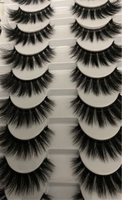Strip Lashes Black Full Body Wispy 2 Sets $10 Wispy 327 Flare 001