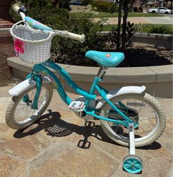 Girl’s bike 16 inch wheels with removable training wheels Coewske