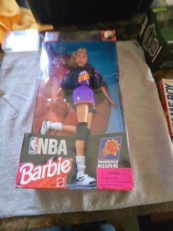 This 1998 NBA Phoenix Suns Barbie Doll by Mattel (Model #20710)