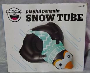 "Playful Penguin" Snow Tube