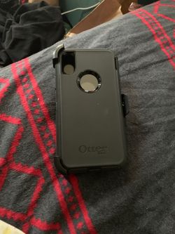 iPhone X/XS otter box with holster