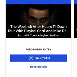 The Weeknd Tickets 