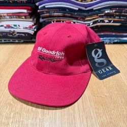 Vintage Deadstock BFGoodrich Tires Racing Red Cap Brand New with Tags