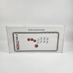 HITBOX Arcade Controller White Controller Multi-Platform