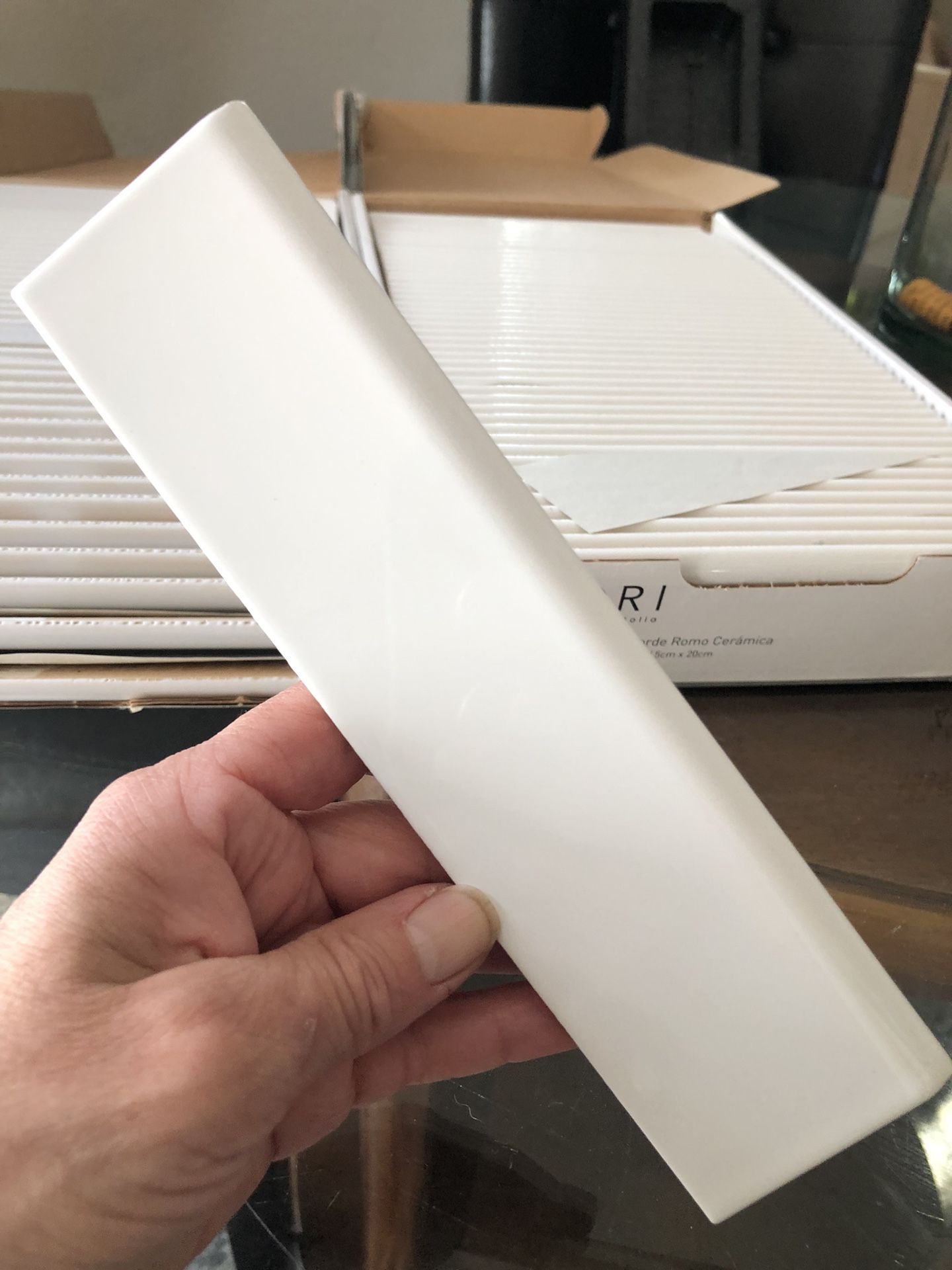 Santori Ceramic Bullnose Tile