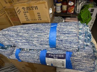 Safavieh Rio Blue  Shag Area Rug 6’x9’