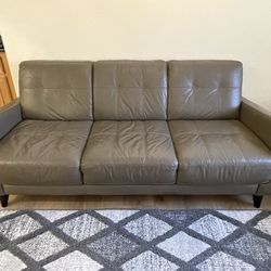 Mid Century Modern Gray Couch