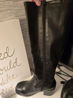 Knee High Black Boots