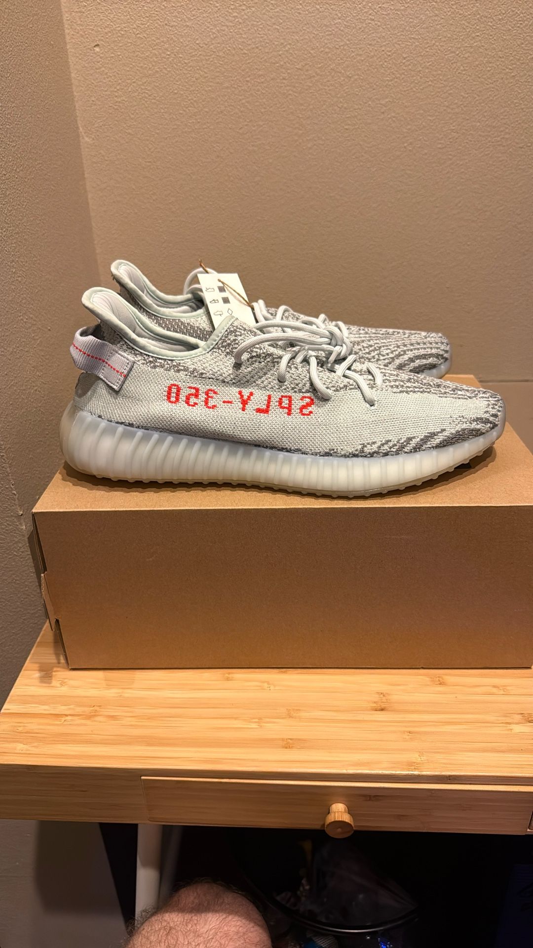 Yeezy 350 v2 “Blue Tint” - Size 13M