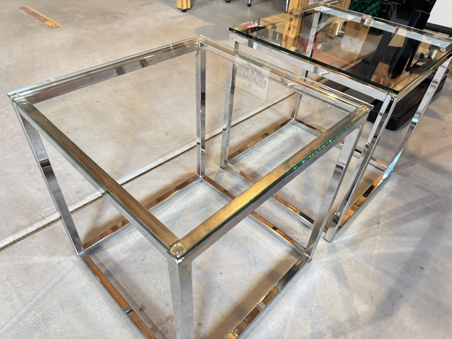Glass End Tables