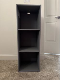 Modern 3 Tier Storage Bookcase Cabinet Bookshelf 3 Shelves