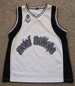 Vintage Y2K Metal Mulisha Basketball Jersey - Men’s XL (Stitched Logos)