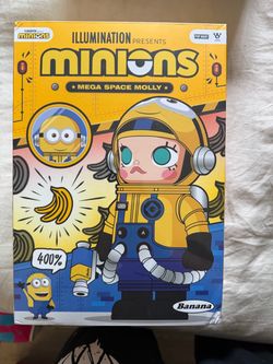 POP MART MEGA SPACE MOLLY 400% minions universal compilation SEALED
