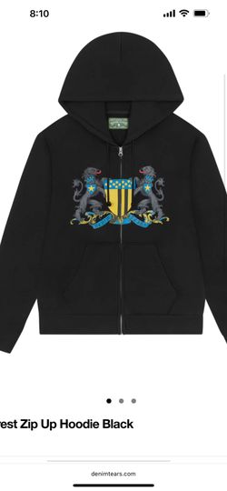 Denim Tears Zip Up Hoodie
