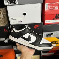 Nike Dunk Low Panda size 10 USED But Clean