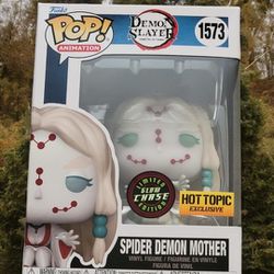 Spider Demon Mother Chase Funko Pop Hot Topic Exclusive Demon Slayer