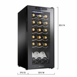 Wine Enthusiast 18 Bottle Compressor Wine Cooler 9975