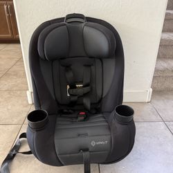 Safety 1st Ellaris 3-in-1 Convertible Car Seat, Slim Fit Design, Rear & Forward-Facing, 5-Position Headrest, 3-Across Fit, Travel-Friendly with Machin