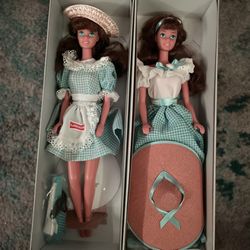 Barbie dolls ~2 Little Debbie Snacks Series 1 & 2 #10123 #14616 NRFB