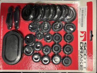 Drake Rubber Grommet Kit For Mustang 